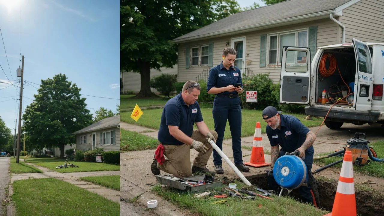 Sewer Line Repair in Reardan, WA near me